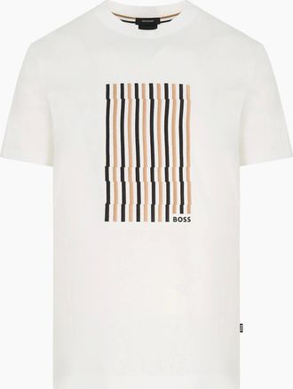 HUGO BOSS Mens C Thompsom 41 T-Shirt White - Size: 44