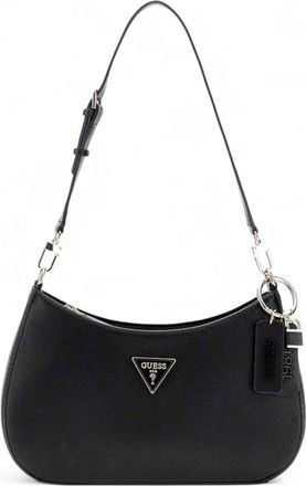 Guess Noelle II Top Zip Schoudertas - Dames - Schoudertassen - Zwart - ONE Size - Leer - Tassen