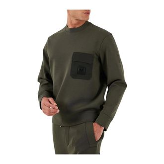 Emporio Armani Uomo, Felpe, Verde, L, new