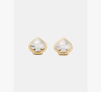 Kate Spade New York Sculpted Spade Mini Studs