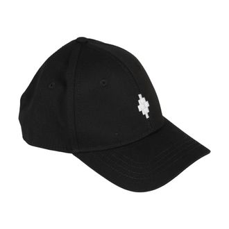Marcelo Burlon Caps, unisex, Black, Size: S Cross Baseball Cap