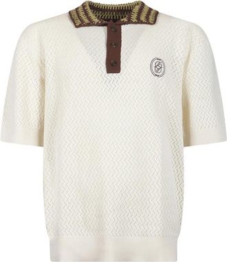 Dr&ocirc;le de Monsieur Short-sleeve Polo Shirt