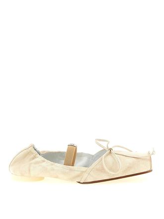 Maison Margiela Square Toe Ballet Flats