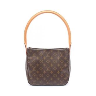 Louis Vuitton Pre-owned Monogram Canvas Shoulder Bag - Dames - Pre-owned - Bruin - Maat: ONE Size Leer