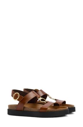 Barbour Gwen Slingback Sandal in Brown at Nordstrom, Size 8
