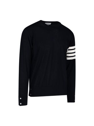 Thom Browne Mens Sweaters Blue Virgin Wool