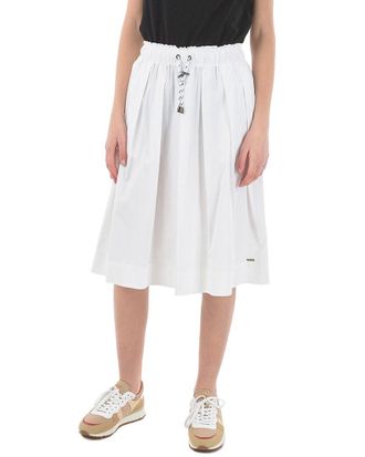 Woolrich Drawstring Waist Flared Skirt