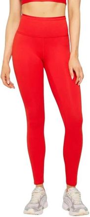 Fabletics Boost PowerHold High-Waisted Legging in Heated Red at Nordstrom, Size Xx-Large