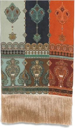 Zimmermann Pa&ntilde;uelo de cuello de seda con flecos - Accessories - Mujer - Multicolor - ONE SIZE