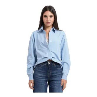 Fracomina Donna, Camicette, Blu, XL, new
