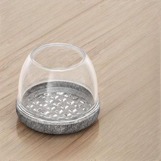 No Brand Protectores Patas Sillas (juego 8), Tapas Silicona Patas, Protectores Patas Transparentes, Protectores Suelos Madera Baldosas (14-19 Mm Di&aacute;metro)