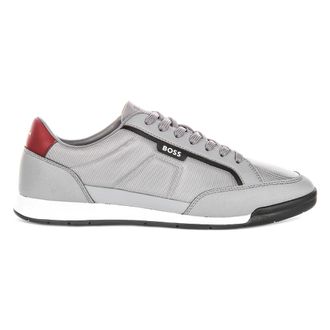 HUGO BOSS Nitan Low profile Tx - male - Boss - Sneakers - Gray - 10 UK - Shoes