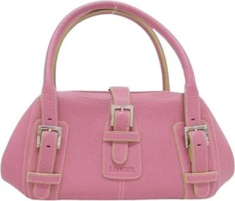 Loewe Pre-owned Handbags, female, Pink, Size: ONE SIZE Pre-owned Handbag