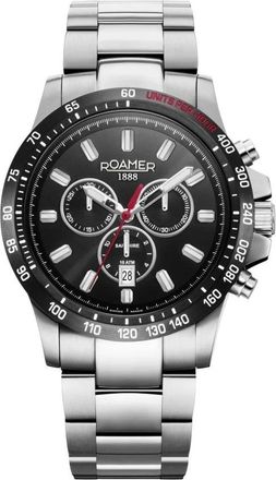 Roamer Rimini Chronograph - Heren - Horloges - Zwart - ONE Size - Accessoires