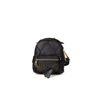 Moschino Backpacks, female, Black, Size: ONE SIZE Nylon Backpack