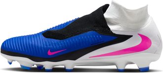 Nike Mens Phantom 6 High Pro Firm-Ground Soccer Cleats in Blue | HQ2311-446