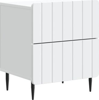 vidaXL Armario De Noche 43 X 34,5 X 49,5 Cm Madera De Ingenier&iacute;a Vidaxl