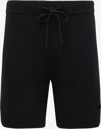Genti Knitted Shorts | Zwart