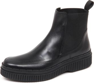Tod's Beatles enkellaars elastische zool - Dames - Chelseaboots - Zwart - 36 EU - Leer - Schoenen