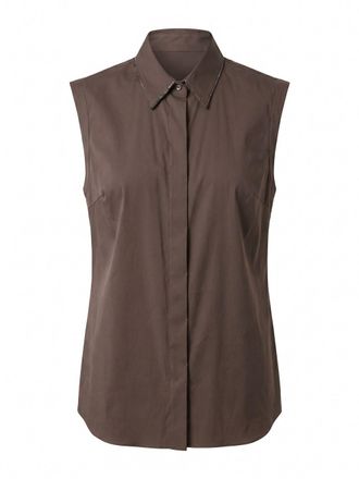 Brunello Cucinelli Stretch Poplin Shirt