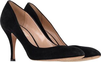 Valentino Womens Suede Studded Pump, Size 36 (Authentic Pre-Loved)