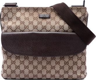Gucci Pre-owned Gucci GG Canvas Crossbody Unisex 3XZPTZ6I424IW2O3