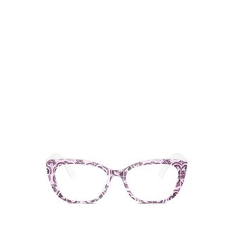 Dolce & Gabbana Glasses, female, Multicolor, Size: 49 MM Cat Eye Optical Frame