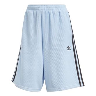 adidas (WMNS) adidas Bermuda Shorts Asia Sizing Blue IC5449