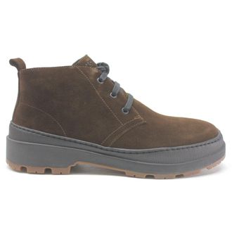 Camper Brutus Trek K300434 Nubuck Mens Ankle Boots - Brown - Size:UK 11