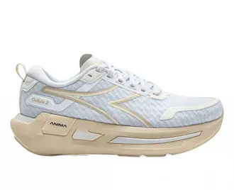 Diadora Womens Cellula 2 Running Shoes In White/whisper White