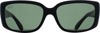 Ray-Ban Rectangle Womens Black G-15 Green RB4389 - One Size