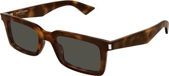 Saint Laurent SL 860 002 Mens Sunglasses Tortoiseshell Size 52 - Free RX Lenses - Free RX Lenses