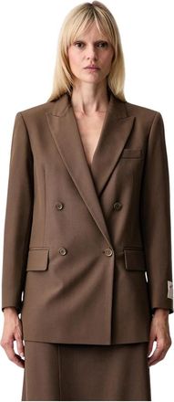 Maison Margiela Blazers - Dames - Blazers - Bruin - S - Jassen