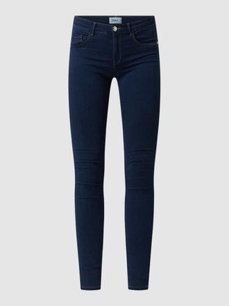 Only Skinny Fit Jeans aus Viskosemischung Modell Rain in Dunkelblau, Größe XL/30