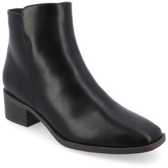 Journee Collection Women & apos;s Cappri Medium and Wide Width Booties