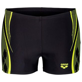 Arena Swim Short Graphic Badehose f&uuml;r Herren | schwarz