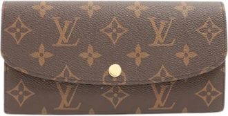 Louis Vuitton Pre-owned Wallets, female, Brown, Size: ONE SIZE Pre-owned Canvas Wallet