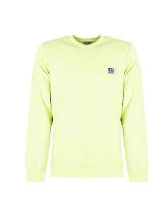 Diesel Sweatshirt S-Girk Mens Green - Size Large