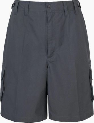Trespass Mens Trespass Mens Gally Water Repellent Hiking Cargo Shorts - Grey - Size: 35/34/32
