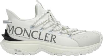 Moncler Sneakers, male, White, Size: 7 US Low-top Sneaker in Trendy Style