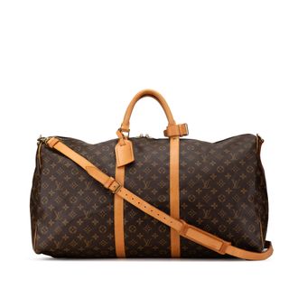 Louis Vuitton Monogram Keepall Bandouliere 60