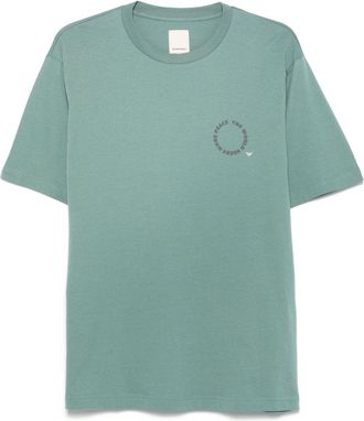 Emporio Armani Printed Organic Cotton T Shirt