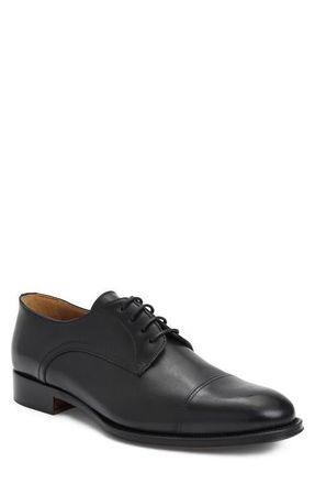 Bruno Magli Rimini Cap Toe Derby in Black Calf at Nordstrom, Size 11.5