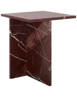 Safavieh Couture Adriano 2-Leg Marble Accent Table