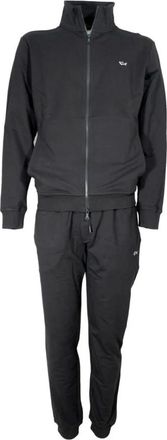 Paul & Shark Tuta 99311012 - Heren - Trainingspakken - Zwart - M - Katoen - Fitness