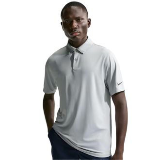 Nike Velocity-poloshirt voor heren (Wolf Grijs/Wit)