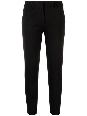 Blanca Vita Pancratium slim-cut chinos - Black