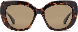 Priv&eacute; Revaux PLEASER/G/S Asian Fit Polarized 086/SP Womens Sunglasses Tortoiseshell Size 55