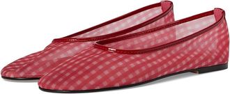 Steve Madden Meadow Womens Shoes Red Gingham : 5.5 M, Mesh