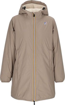 K-Way Jacinthe Orsetto Relaxed Hooded Nylon Jacket